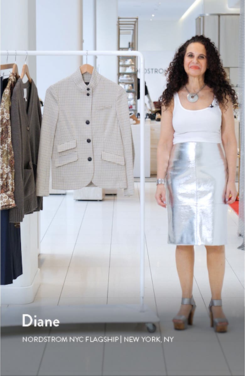 Slade Houndstooth Blazer, sales video thumbnail