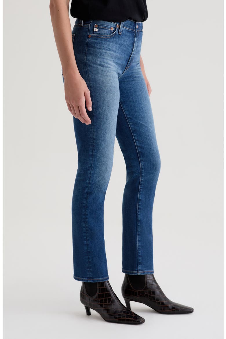 Mari Mid Rise Slim Straight Leg Jeans, Alternate, color, 12 YEARS ASSUMPTION