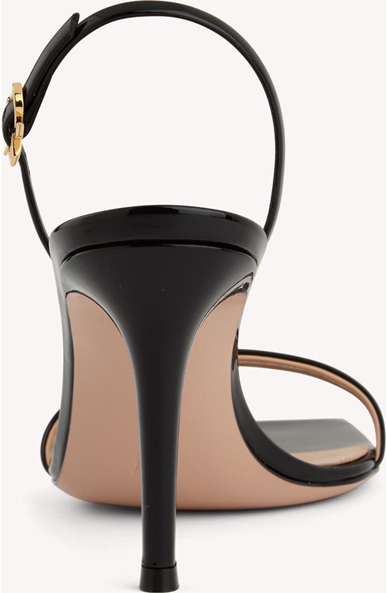 Gianvito Rossi Ribbon Stiletto 85, Alternate, color, Black