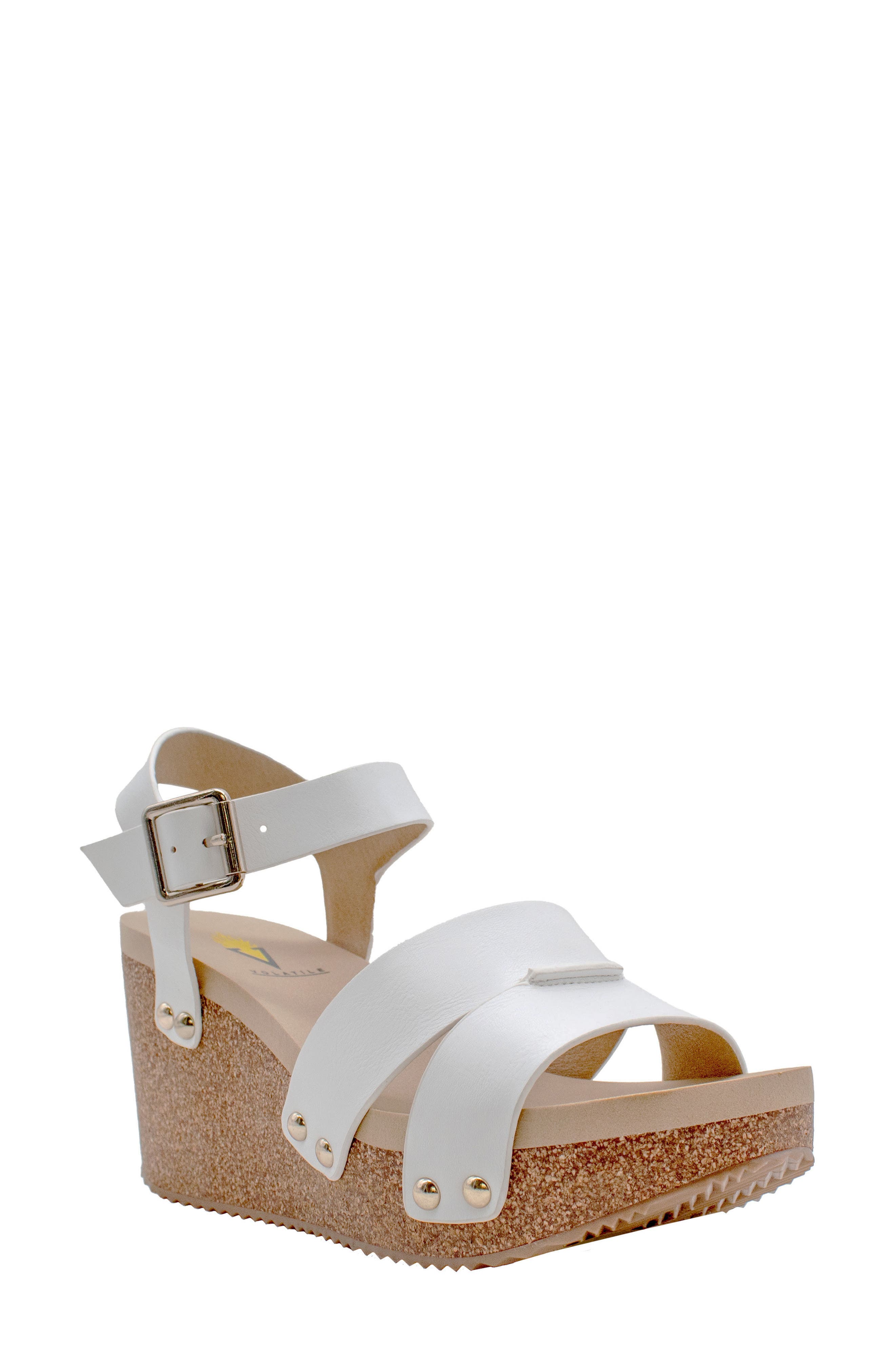 Volatile Agnes Ankle Strap Platform Wedge Sandal, Main, color, 