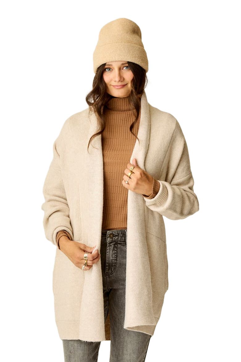 Priya Topper, Alternate, color, Oatmeal Heather