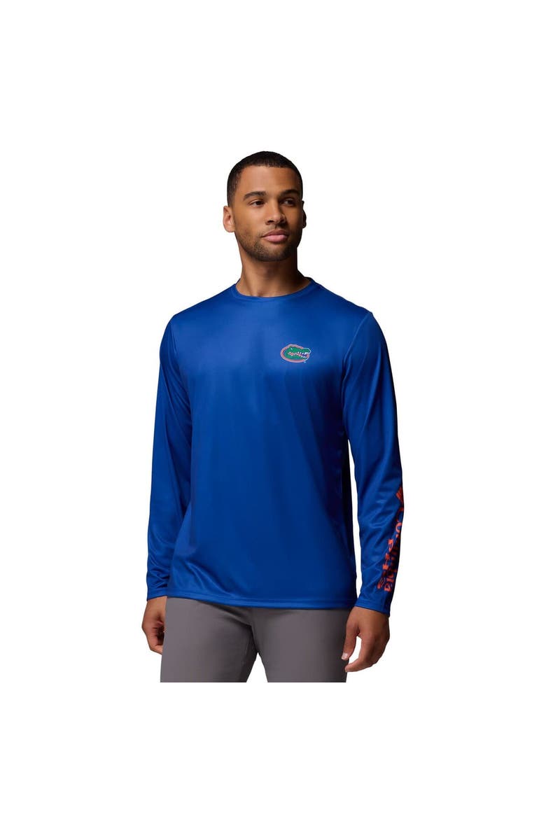 Men's Columbia  Royal Florida Gators PHG Terminal Shot Long Sleeve T-Shirt, Main, color, Royal