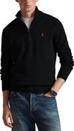 Polo Ralph Lauren Cotton Half Zip Sweater