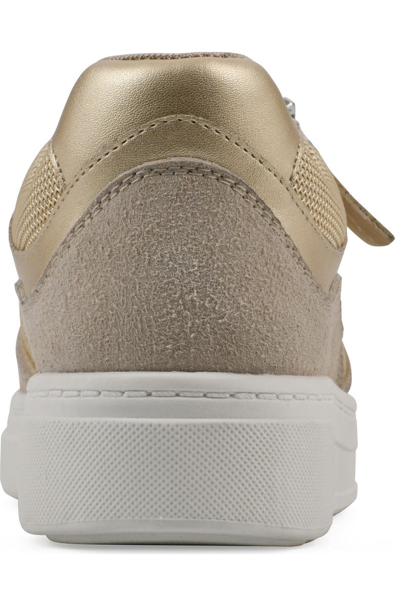 CLIFFS BY WHITE MOUNTAIN Uplit Zip Sneaker, Alternate, color, Beachwood Gold Multi
