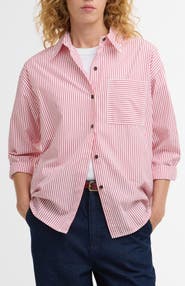 Barbour Polly Stripe Button-Up Shirt