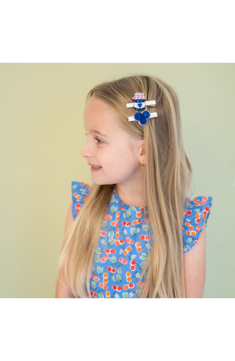 Daydream Society Blueberry Jam Hair Clip Set, Alternate, color, Assorted Pre-Pack
