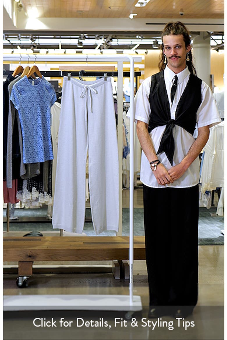 Embryn Knit Drawstring Pants video