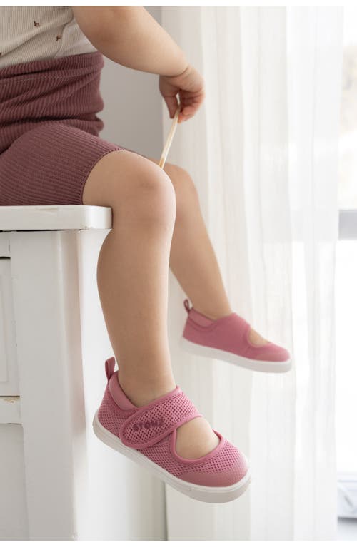 Stonz Kids' Cruiser Original Mary Jane Flat In Dusty Rose