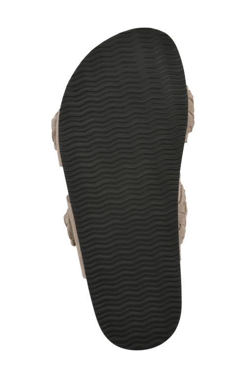 Cliffs By White Mountain Hey Hey Slide Sandal In Sandal Wood Suede