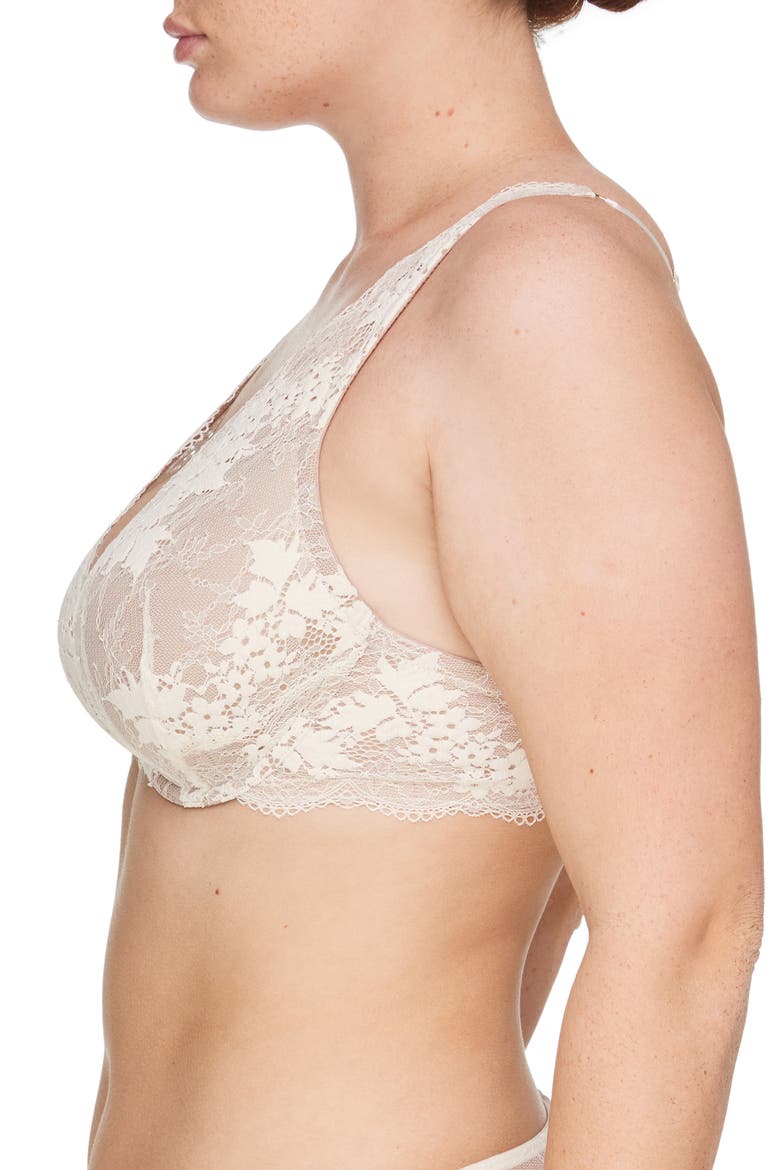 All Day Lace Uplift Plunge Underwire Bra, Alternate, color, SEA SALT