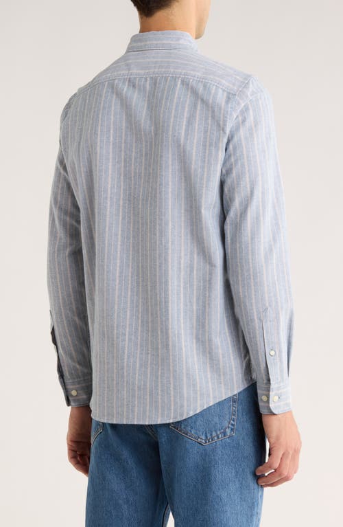Original Penguin Oxford Stretch Half Zip Sweatshirt In Gray