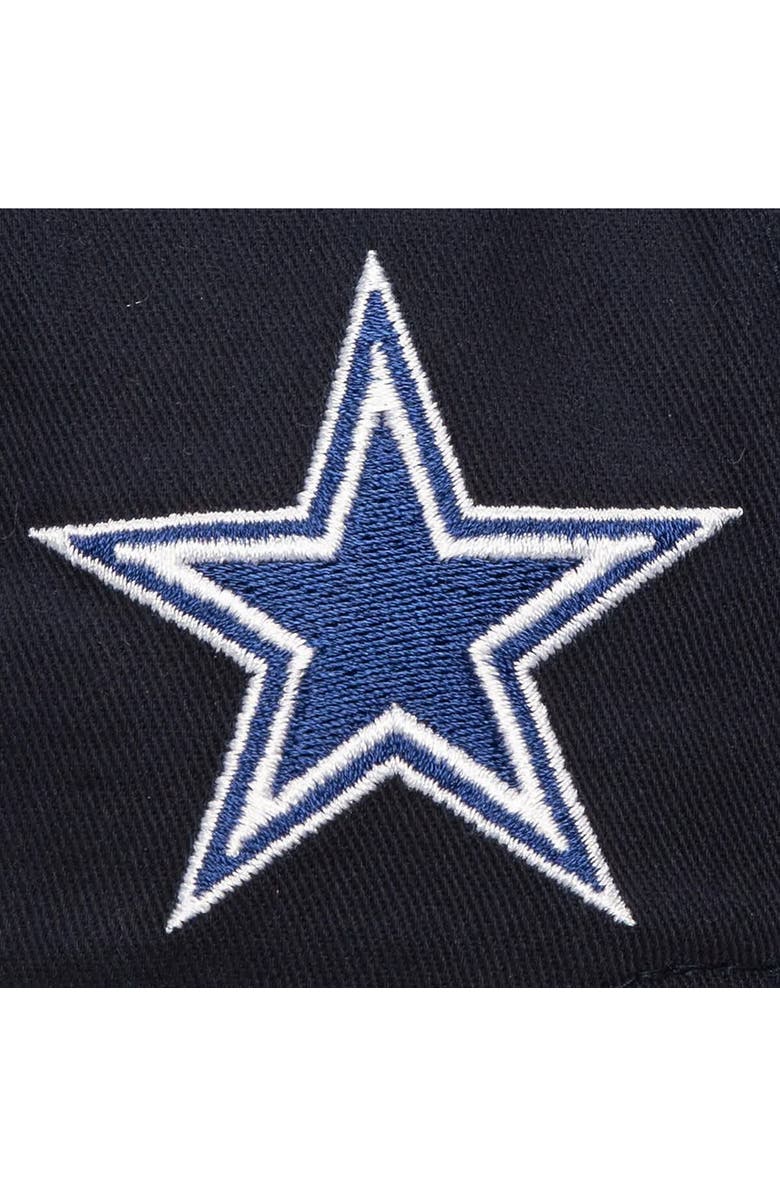 Mitchell & Ness Navy Dallas Cowboys Block Sweep Pro Adjustable Hat, Alternate, color, Navy