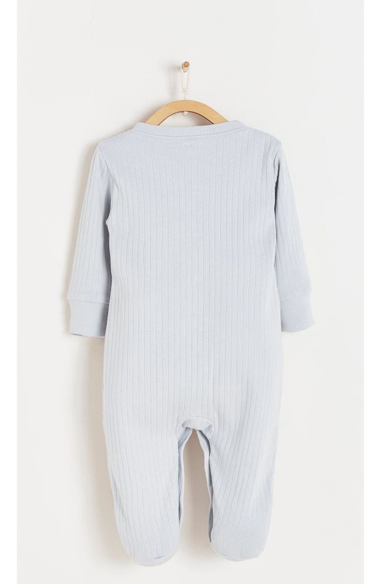 Babycottons Premium Cotton Point Footie Pajamas For Infant, Alternate, color, 