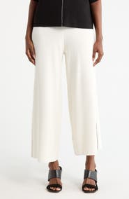 MAX STUDIO Tipped Wide Leg Sweater Pants