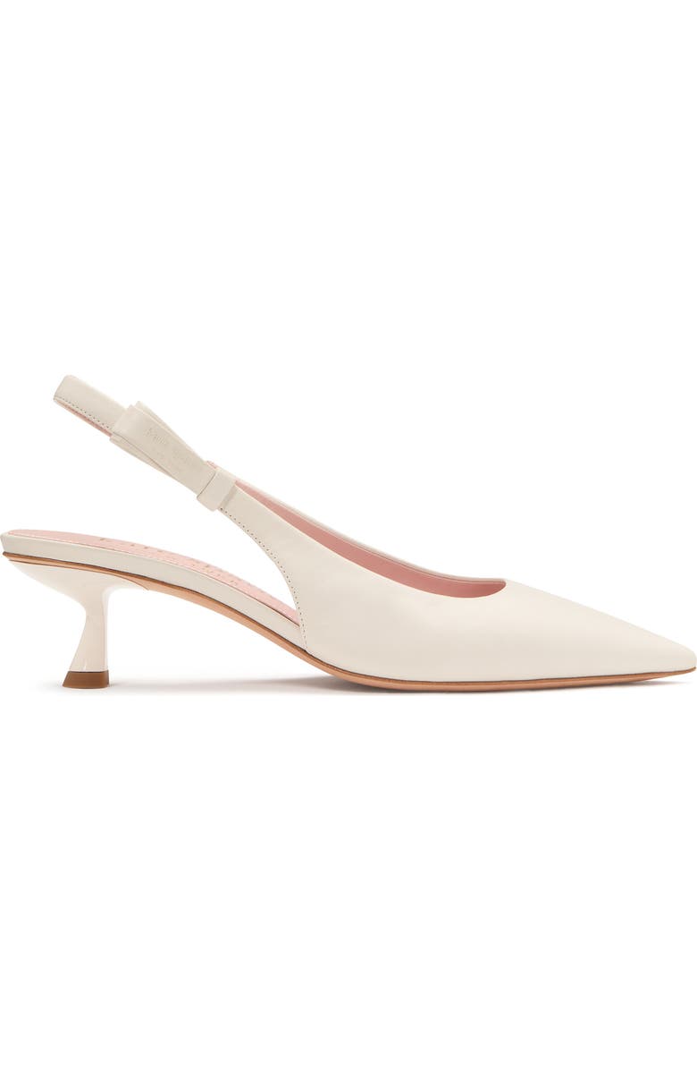 Kate Spade New York riley slingback pointed toe kitten heel pump, Alternate, color,