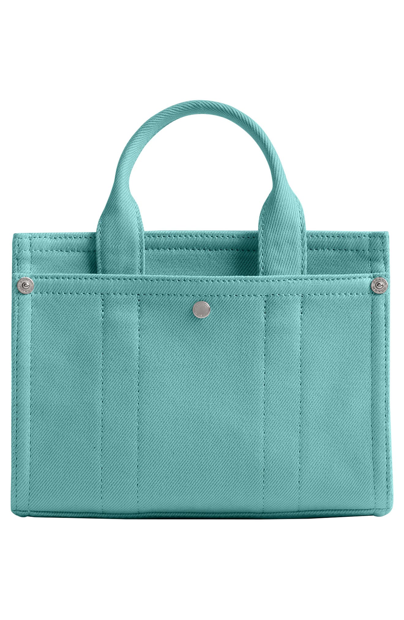 COACH Denim Cargo Tote 20, Alternate, color, 