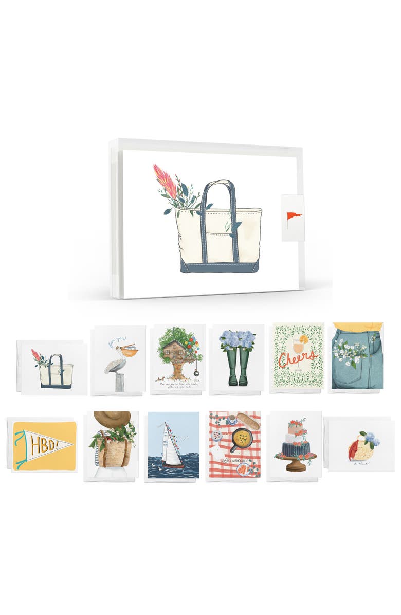 Ramus & Co Summer Days Greeting Card Pack Assorted Set, Main, color, Multi-Pack