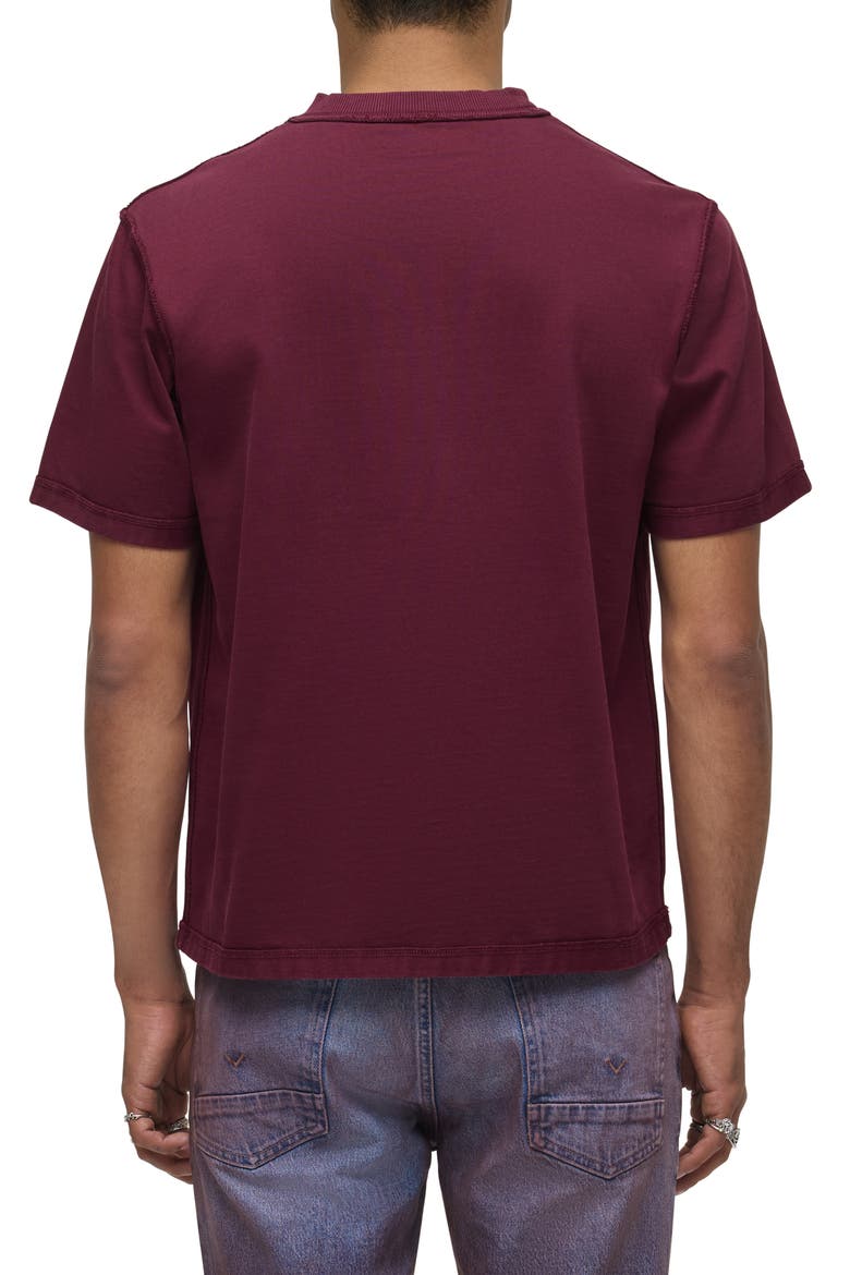 Heavyweight Cotton T-Shirt, Alternate, color, PORT