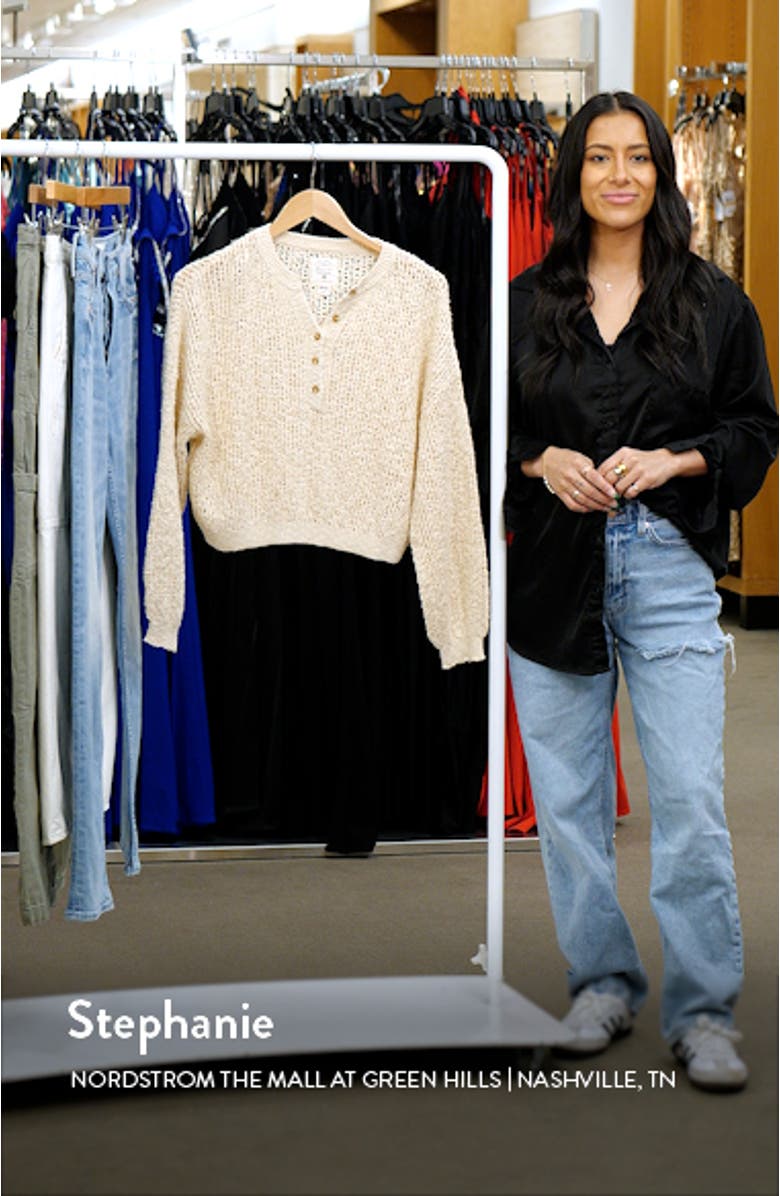 Warmin' Up Open Stitch Cardigan, sales video thumbnail