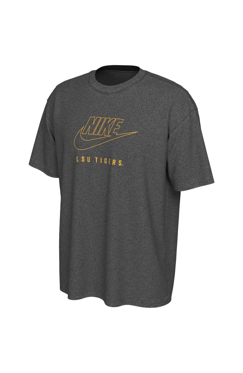 Nike Men's Nike Charcoal LSU Tigers Washed Max90 T-Shirt, Alternate, color, 