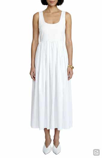 Amane Reversible U-Neck Midi Dress