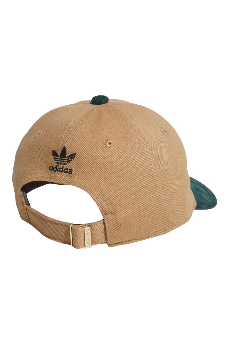 Terrace Adjustable Baseball Cap, Alternate, color, CARDBOARD BROWN/ AURORA GREEN