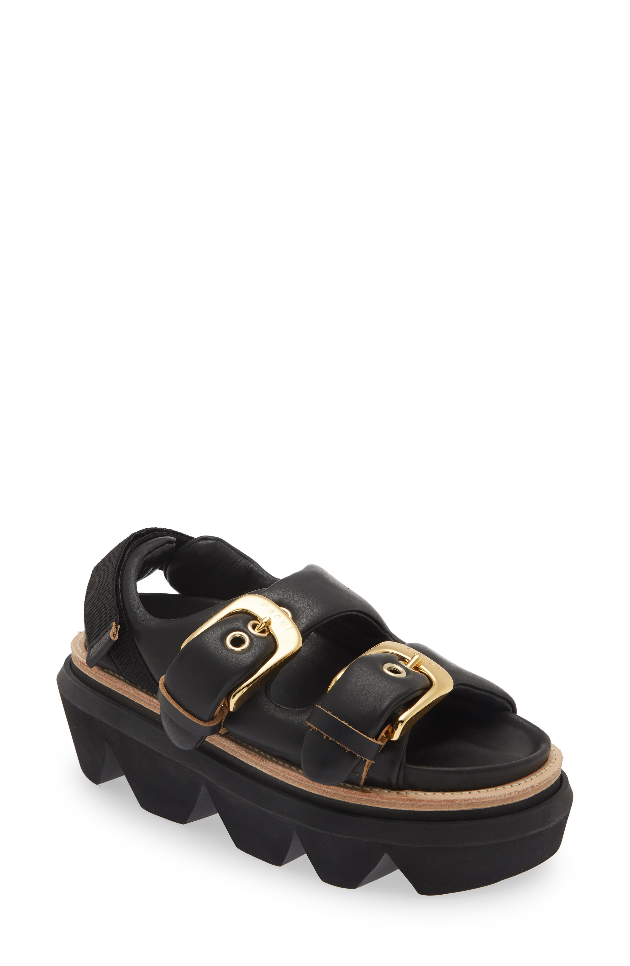Sacai Belt Sandal (Women) | Nordstrom