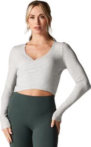 Tavi Criss Cross Long Sleeve Top