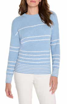 Circle Cotton & Cashmere Blend Sweater