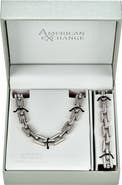 AMERICAN EXCHANGE Men's Square Linked Bracelet