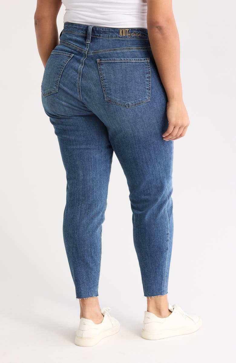 KUT from the Kloth Carlo Raw Hem Ankle Skinny Jeans, Alternate, color, Everlasting