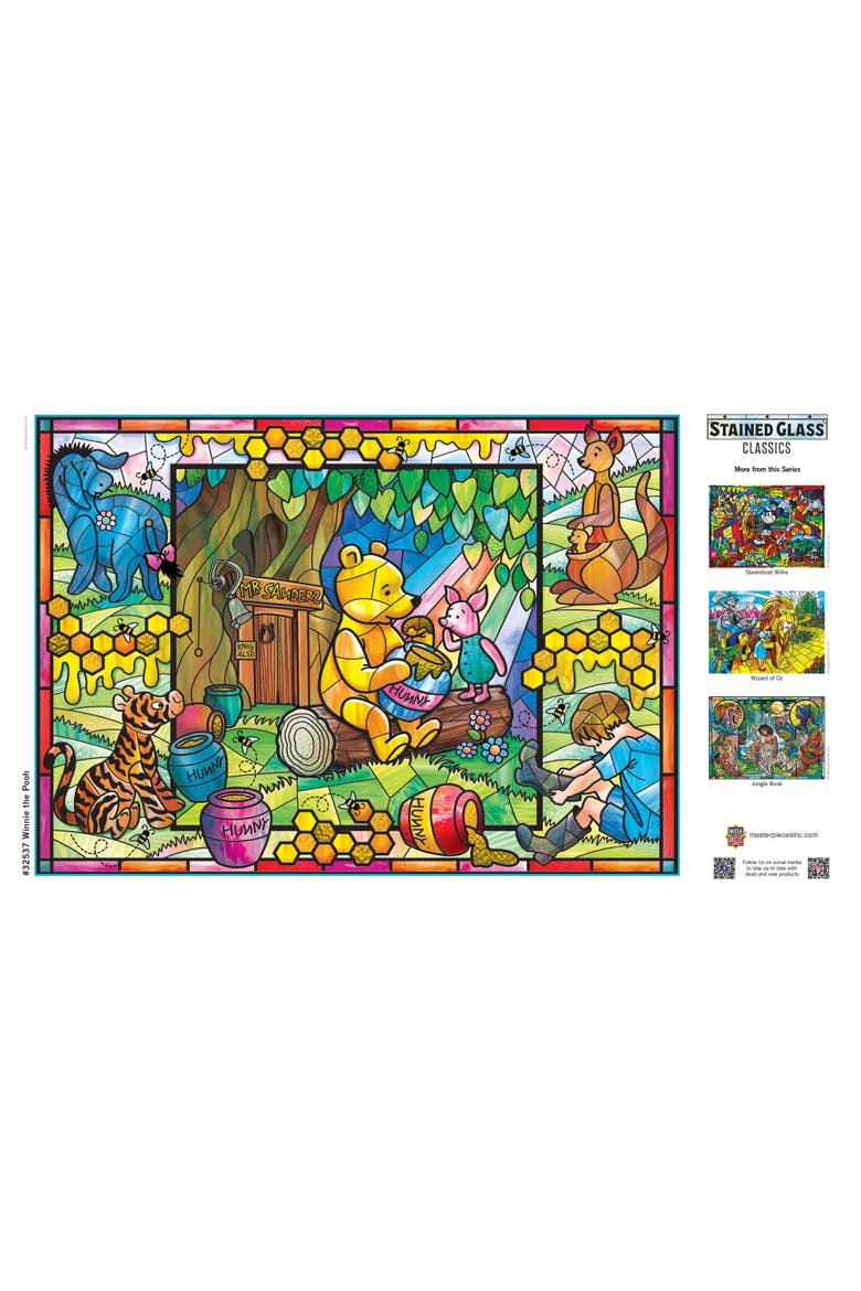 Winnie the Pooh 500 Piece Jigsaw Puzzle, Alternate, color, Multicolor