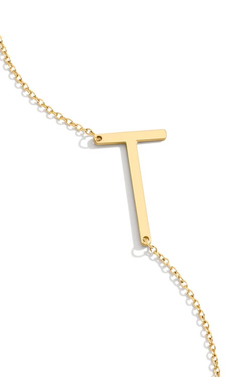 Mint & Lily Statement Initial Necklace