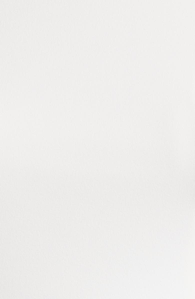 Eliza J Sequin Tassel Long Sleeve Cocktail Dress, Alternate, color, Ivory