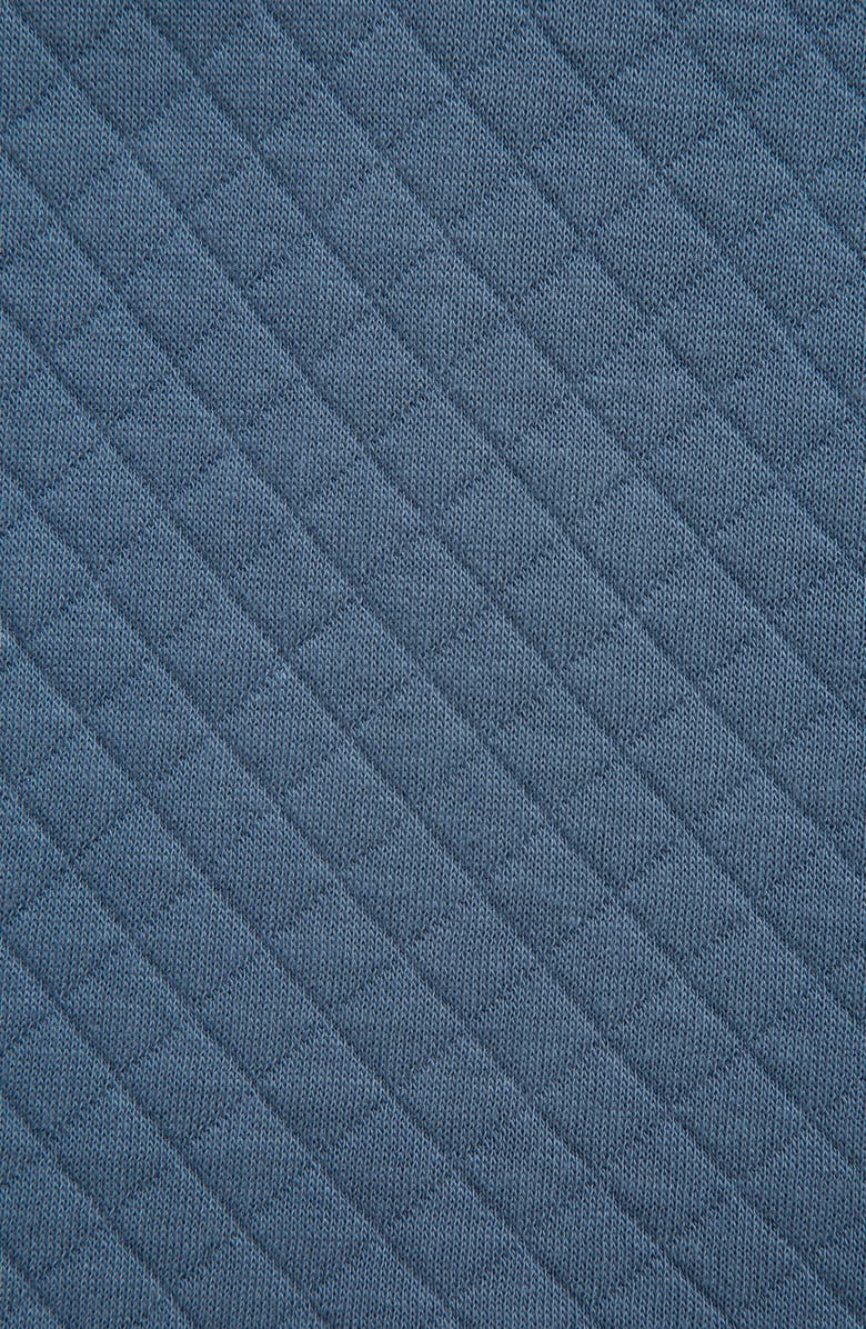 Little Me Quilted Hoodie & Joggers Set, Alternate, color, Dark Blue