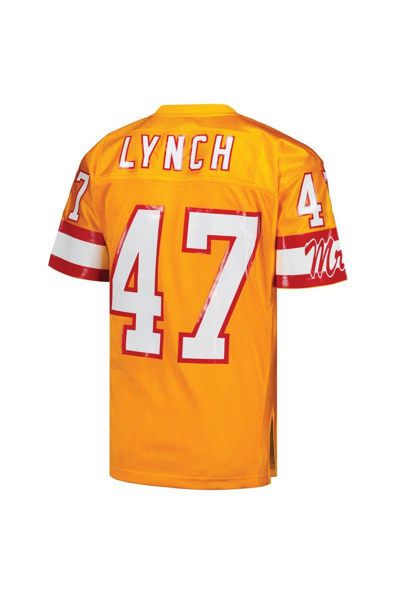 Men's Mitchell & Ness John Lynch Orange Tampa Bay Buccaneers 1993 Authentic Throwback Retired Player Jersey, Alternate, color, Orange