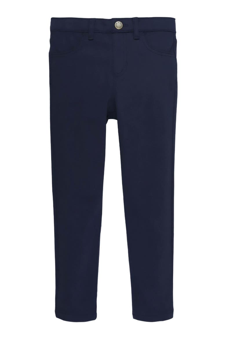 Girls' Ponte Pull-On Jegging, Kids, Main, color, Navy Jegging