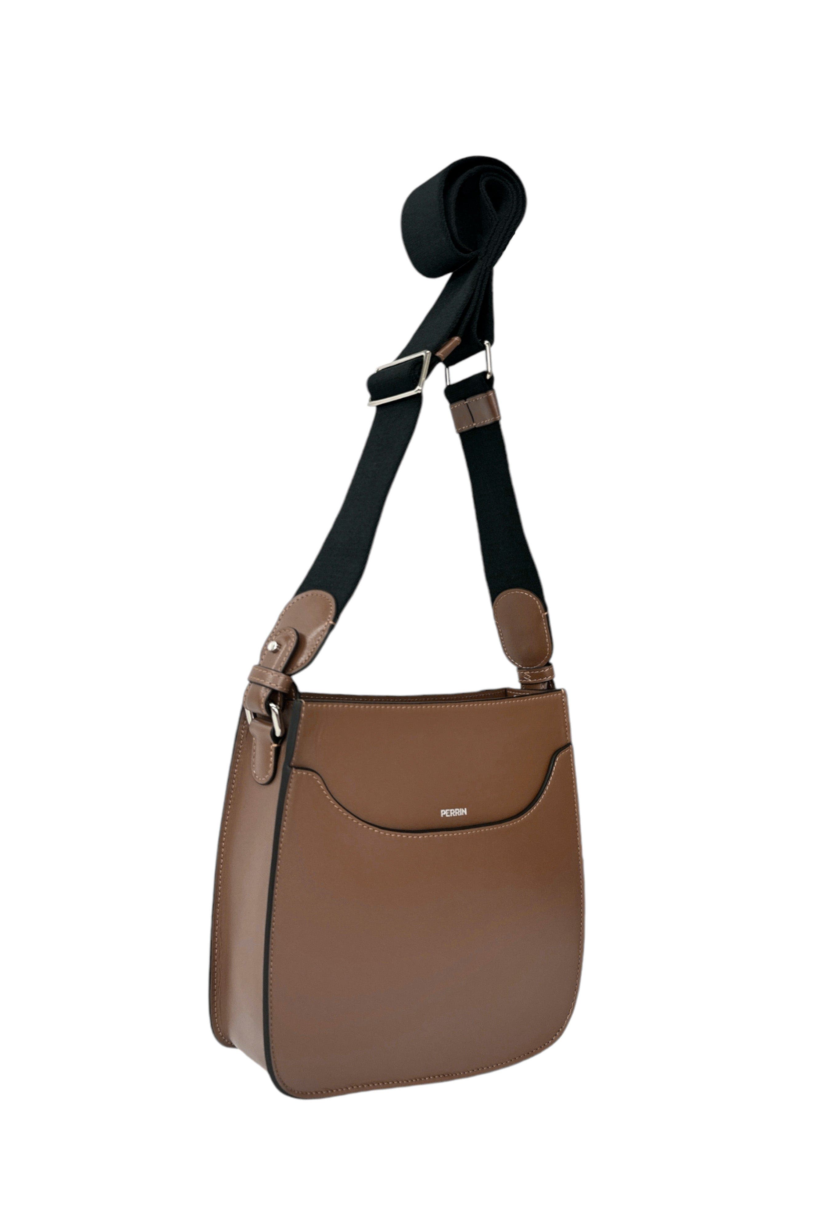 PERRIN PARIS Cabbie Xbody Bag, Alternate, color, Chestnut