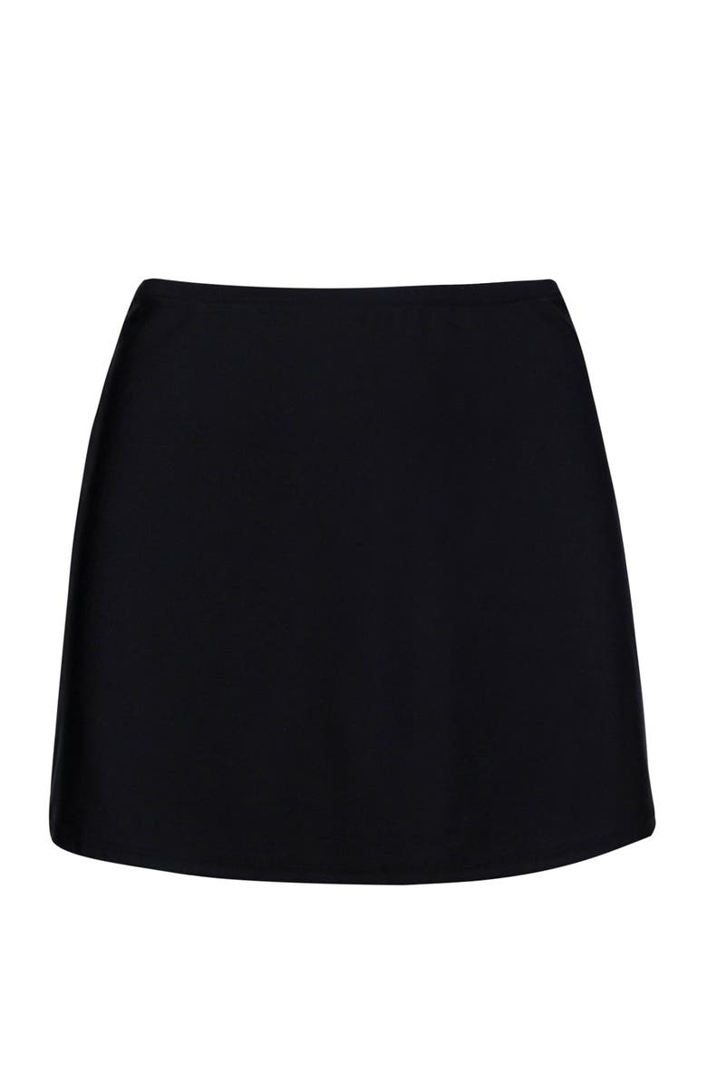 Swim Systems Bree Cover-up Mini Skirt, Alternate, color, Black