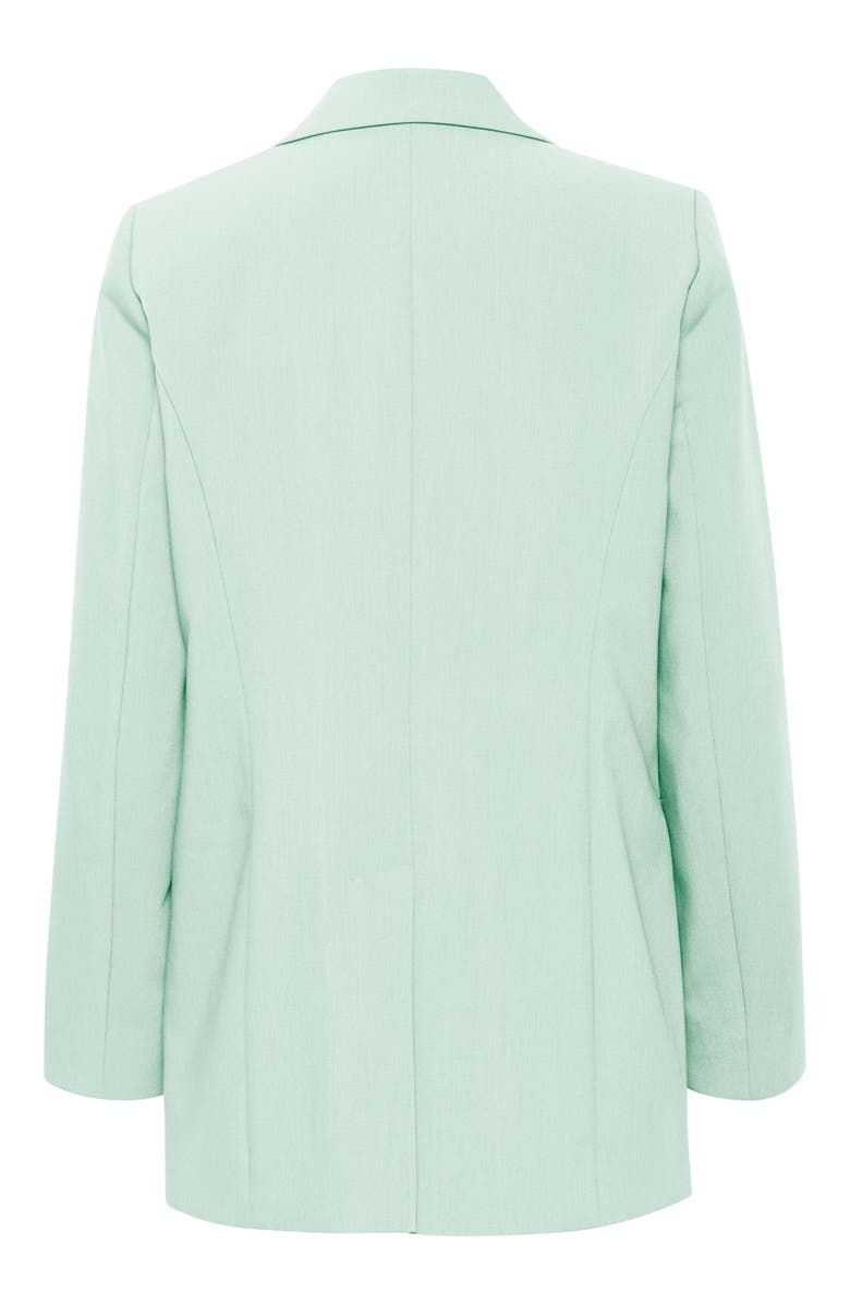 Soaked in Luxury Corinne Notch Lapel Regular Fit Blazer, Alternate, color, Surf Spray