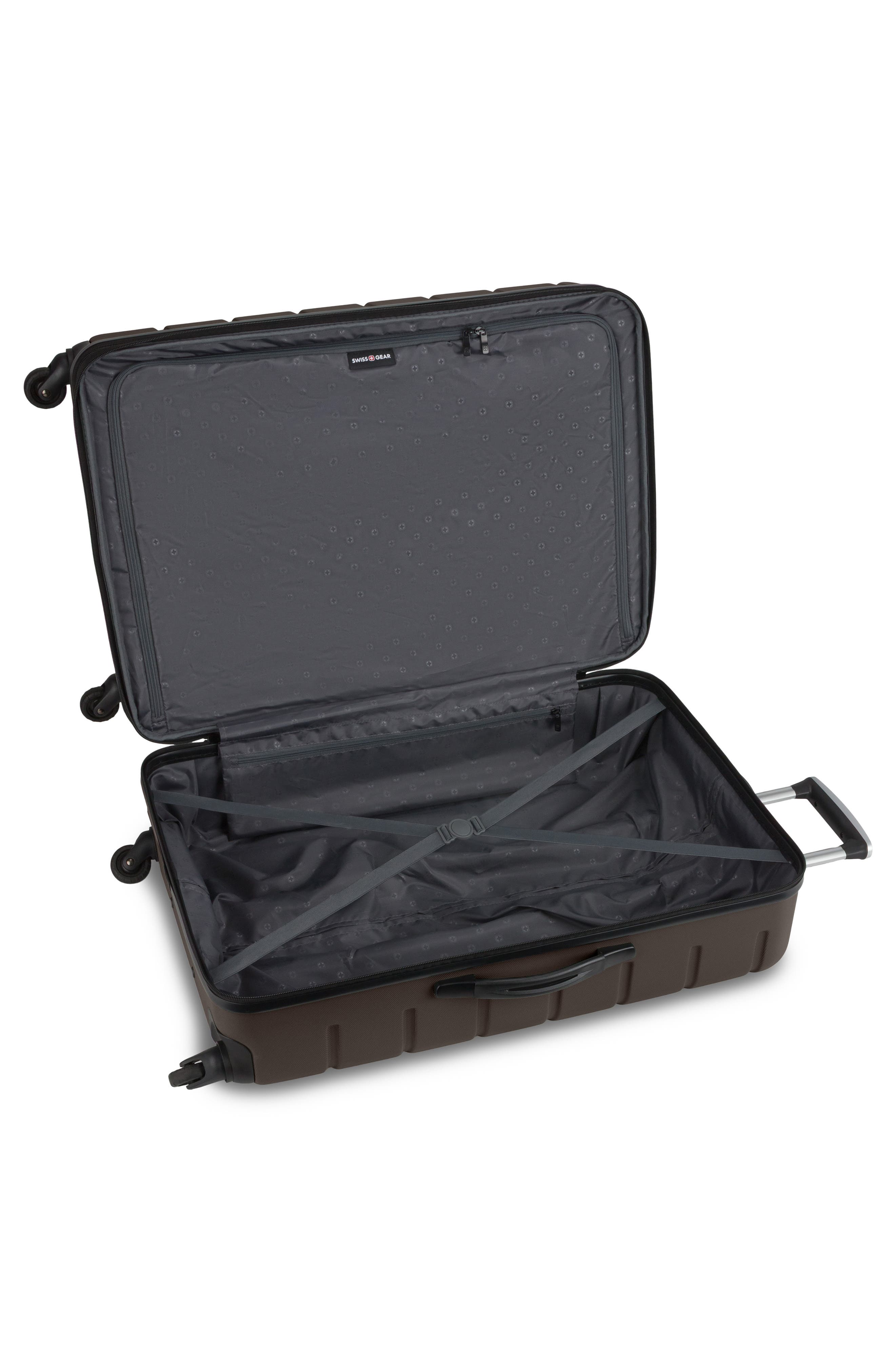 SWISSGEAR 28-Inch Hardside Spinner Suitcase, Alternate, color, Chocolate