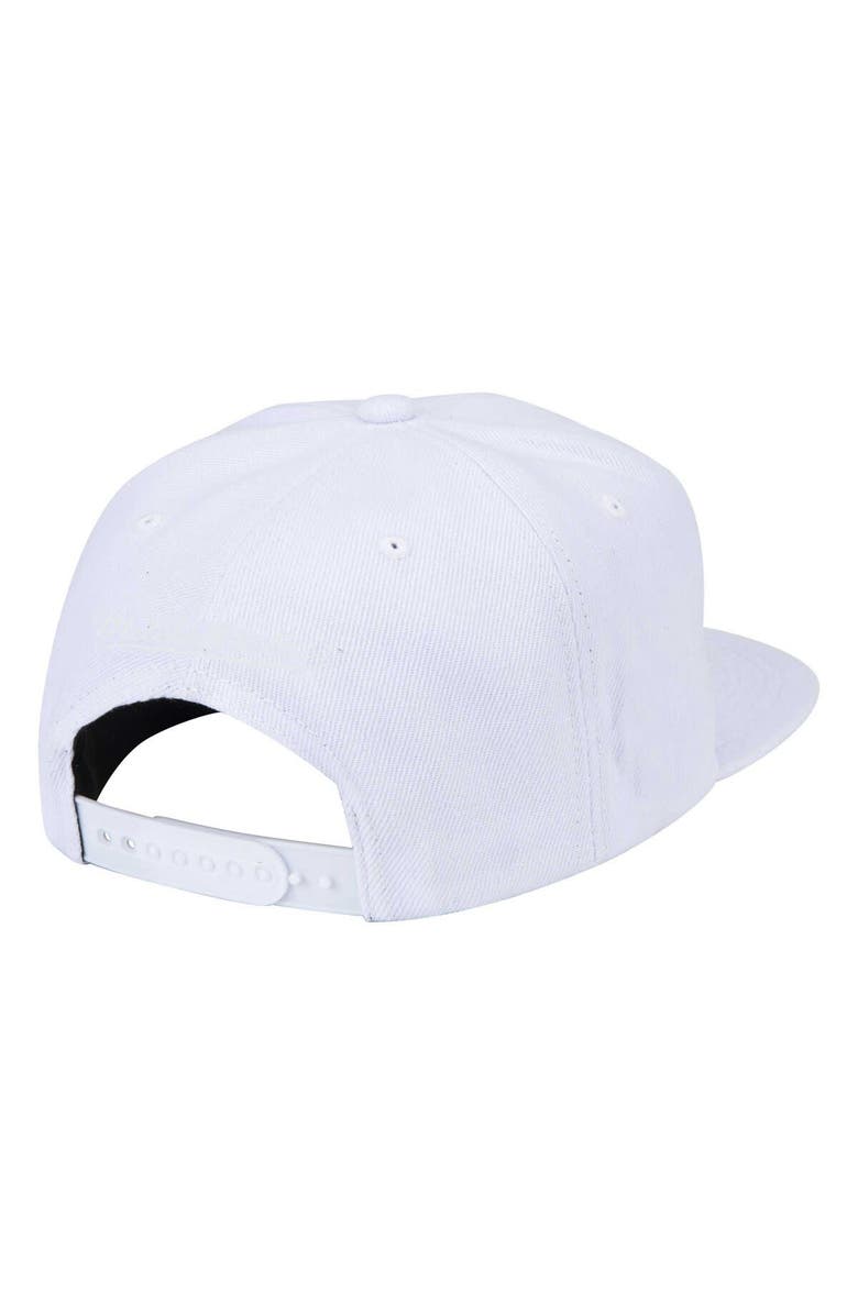 Mitchell & Ness Men's Mitchell & Ness  White Inter Miami CF Logo Snapback Hat, Alternate, color, 