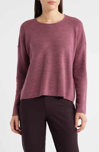 Eileen Fisher Crewneck Wool Sweater