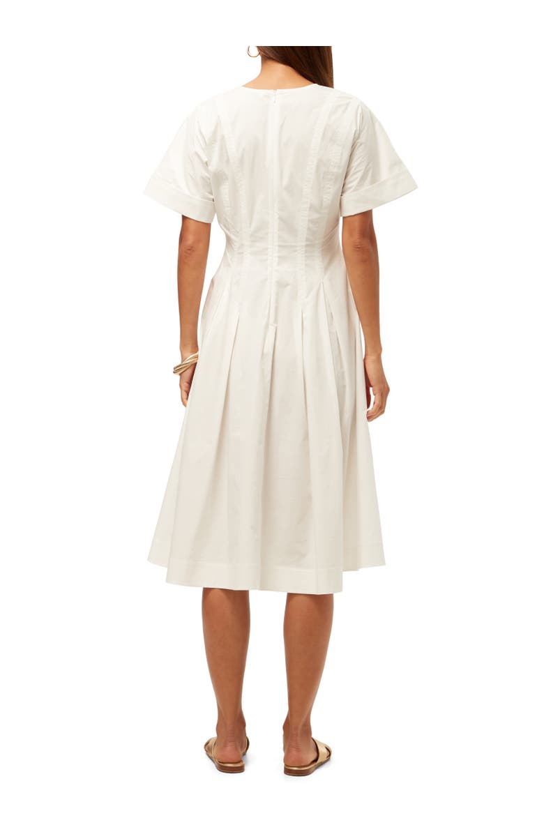Trina Turk A line Poplin Midi Ashe Dress, Alternate, color, 
