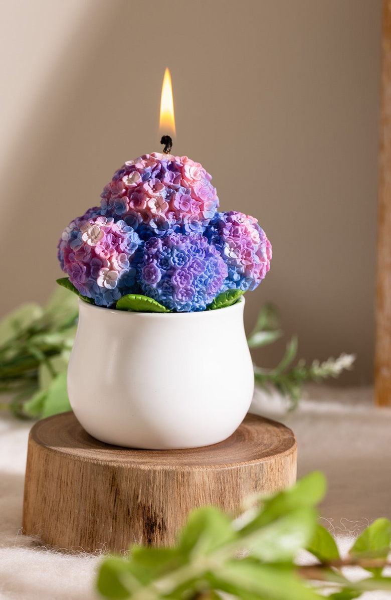 Southlake gifts Hydrangea Candle, Alternate, color, Violet