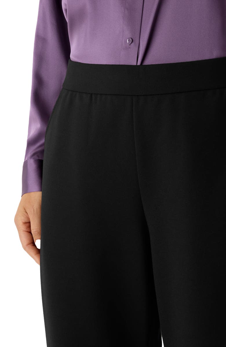 Eileen Fisher Ankle Pants, Alternate, color, Black