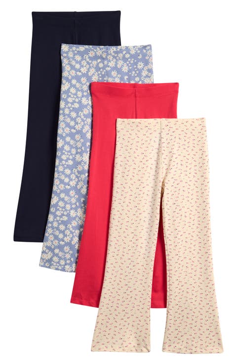 Kids' 4-Pack Flare Leggings (Little Kid & Big Kid)