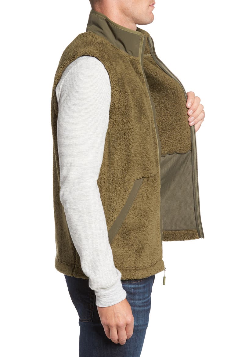Campshire Fleece Vest, Alternate, color, GREEN
