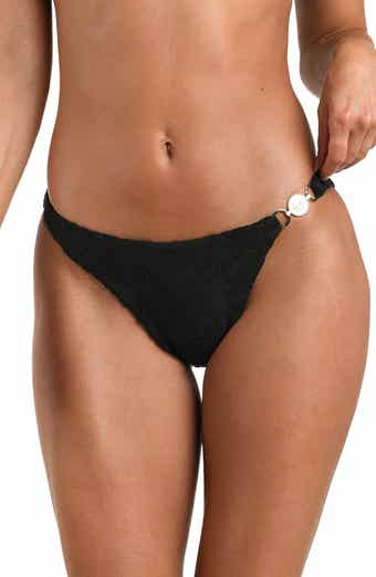 Jean Jacquard Terry Bikini Bottoms
