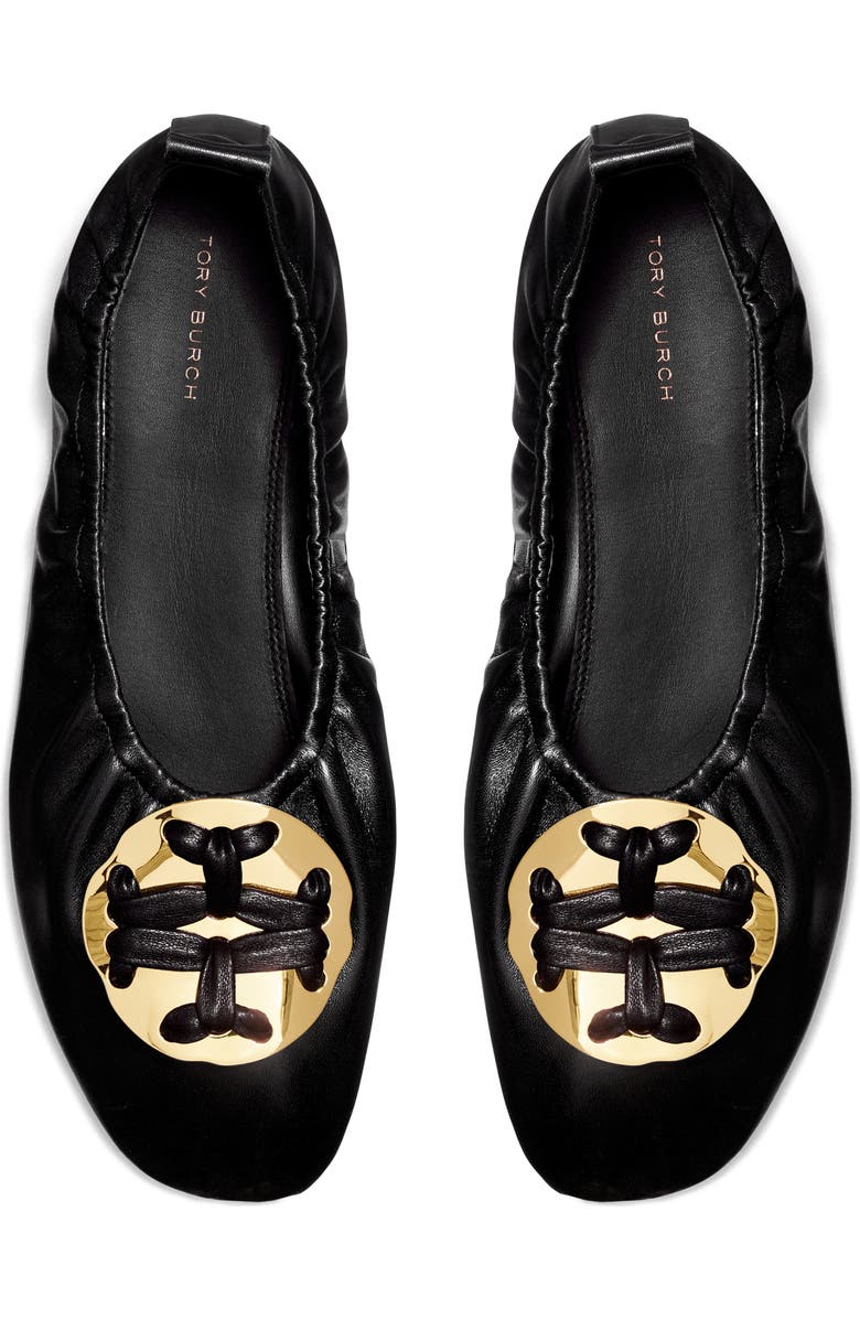 Tory Burch Double T Ballet Flat, Alternate, color,